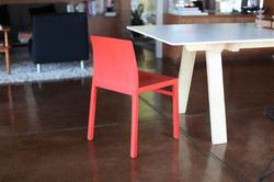 Hanna Chair in red