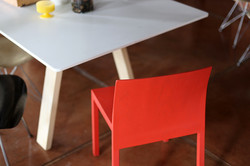 Hanna Chair in red