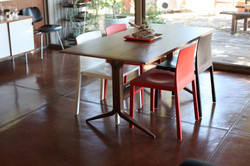 Y Dining Table in walnut